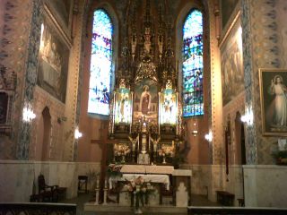 Ołtarz w osjakowskim kościele pw. św. Kazimierza Królewicza